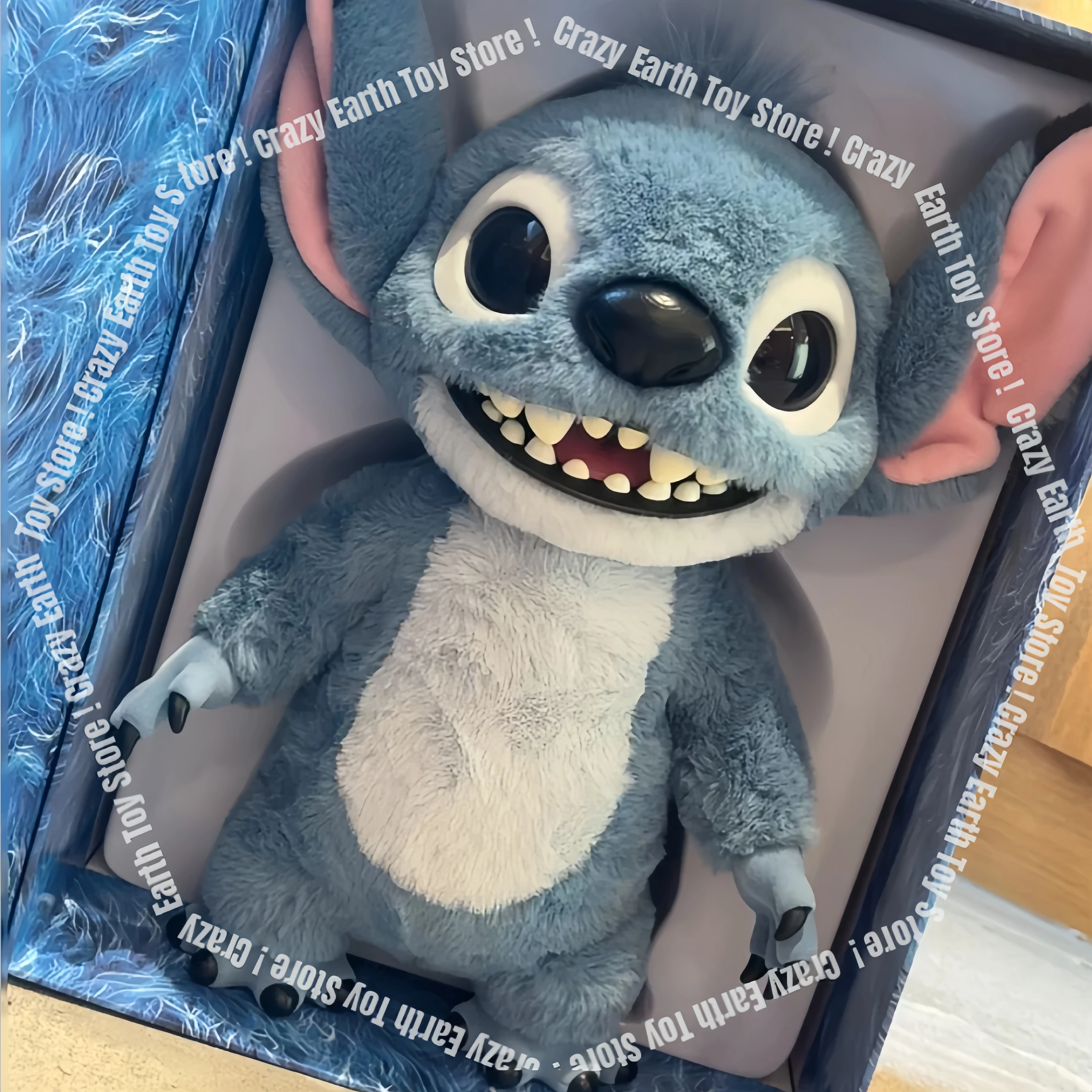 

【В наличии】 Подлинная оригинальная виниловая кукла Mengdong Stitch Movie Version 28 см, кукла-стич, подарок на день рождения, модный тренд, украшение
