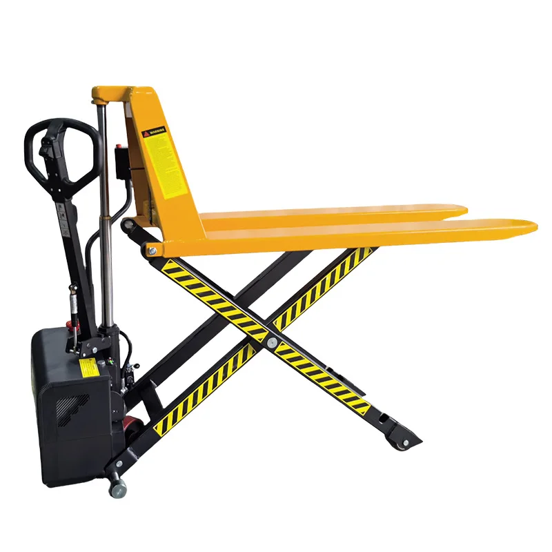 High-lift truck Warehouse shelf loading and unloading Heavy cargo handling Semi-electric high-lift truck