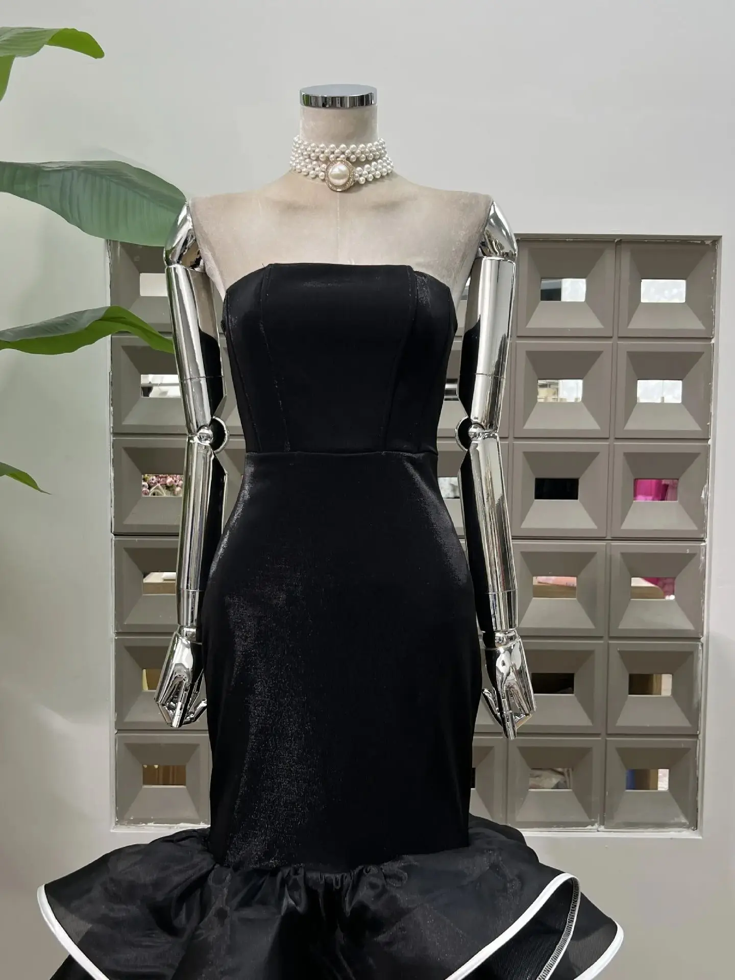 Sommer Neue Modische Schwarz Prom Kleider High Low Geraffte Organza Einzigartige Formale Party Kleid vestidos fiesta frauen Event Kleid