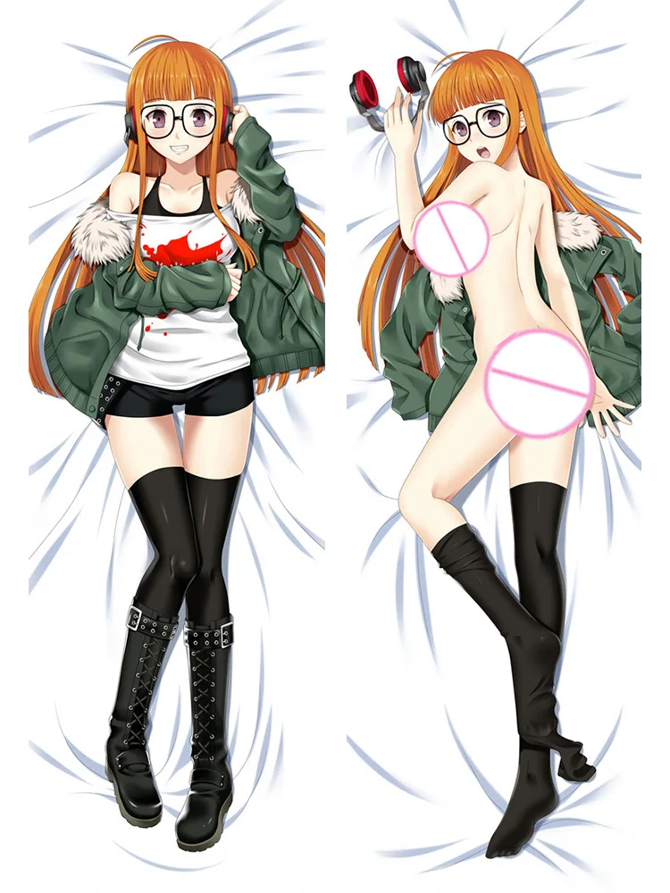 

Anime Pillow Cover Dakimakura Futaba Sakura Double-Sided Print Life-Size Body Pillows Cover Adult Case Bedding Gifts