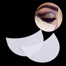 20/50/100pcs Eye Makeup Stencils Eyeliner Shield Grafted Eyelashes Isolate Eyelash Removal Patches Disposable Eyeshadow Stickers