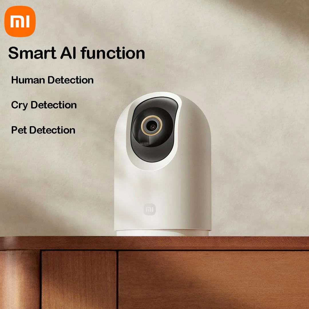 Xiaomi Smart Camera 3 Pro PTZ Version 360° Ultramicroscopic Full Color HDR 2.4/5GHz Mesh Gateway AI Human Pet Baby Cry Detection