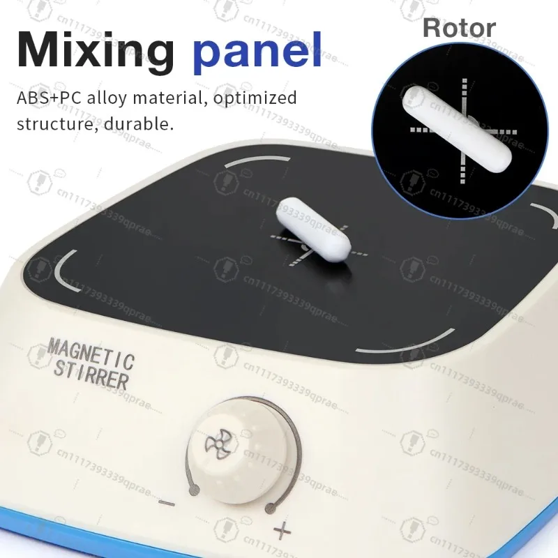 Portable Mini Magnetic Stirrer Stepless Speed Control AC100-240V Small Laboratory Stirrer With Stir Bar EU UK US AU Plug