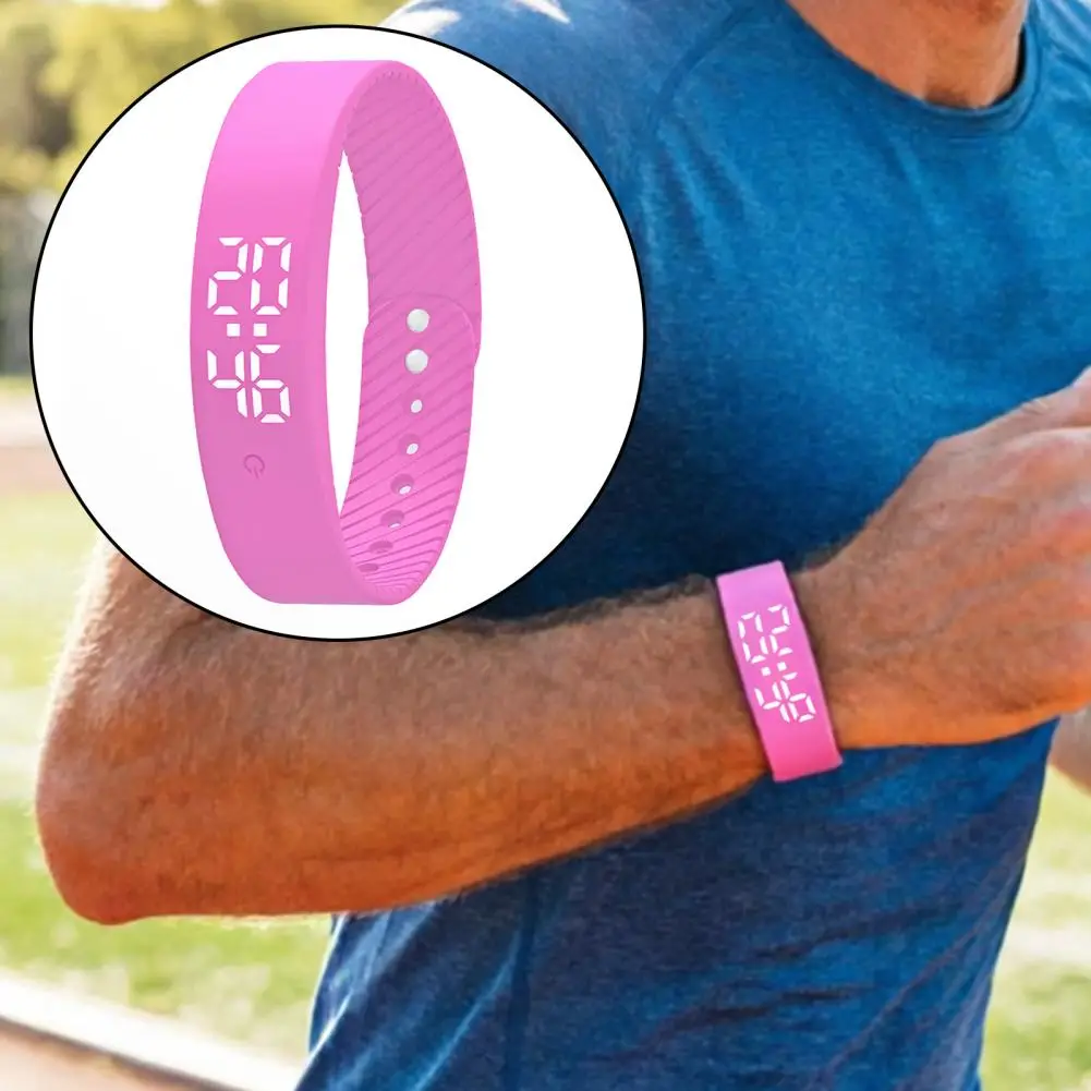 Vibrating Alarm Wristband with Fitness Tracking Waterproof Silent Wake Up Clock Watch Vibration Sleep Bracelet for Heavy Sleeper