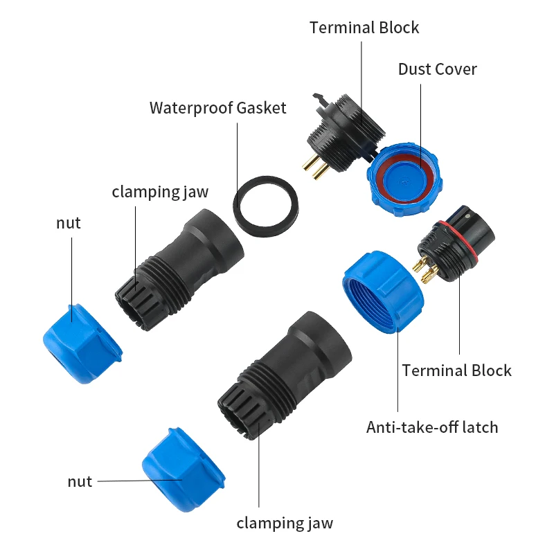 JINH 1/5Pcs Screw Terminal SP1 - Aviator Connector Kit avis et prix