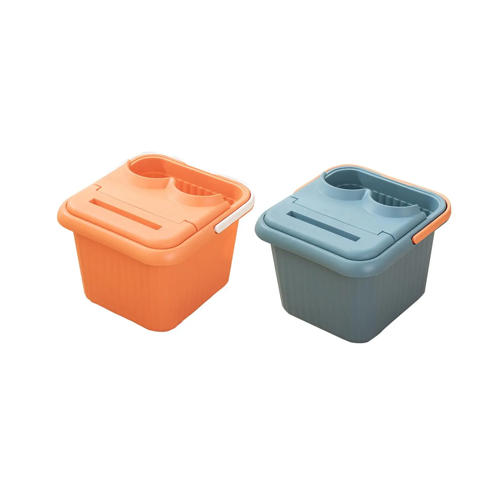 Foot Soaking Bath Basin Portable Foot Bucket for Watching Hotel Camping