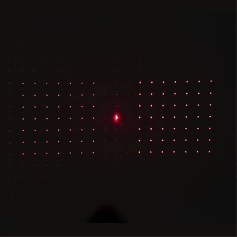 5pcs DOE Diffractive Optical Elements Lens DG grigliato Laser Light Pattern Projection 7x7