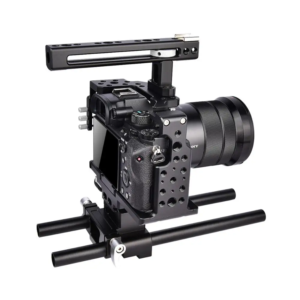 

Professional Camera Photography Aid DSLR Camera Cage Kit