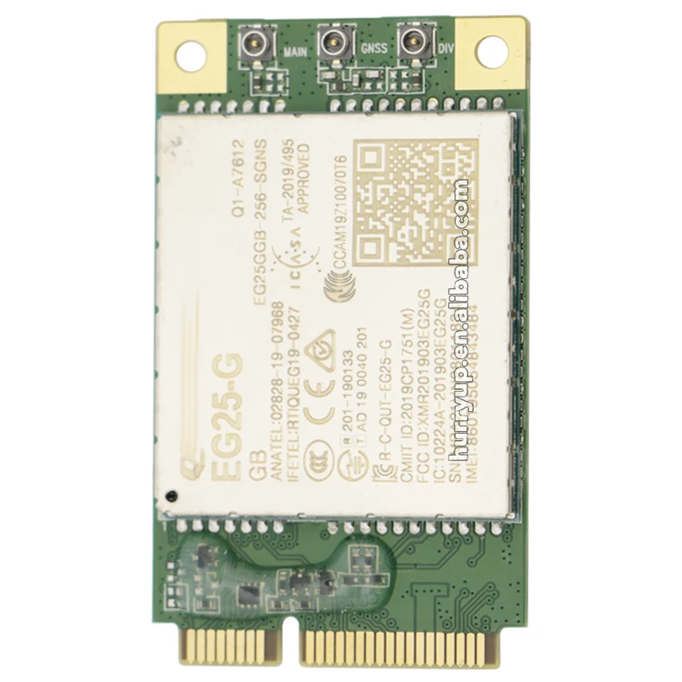 Quectel EG25-G MiniPCIe 150Mbps 4G LTE Cat.4 Cellular Wireless Communication Module EG25 EG25G EG25G EG25GGB EG25GGB-MiniPCIe