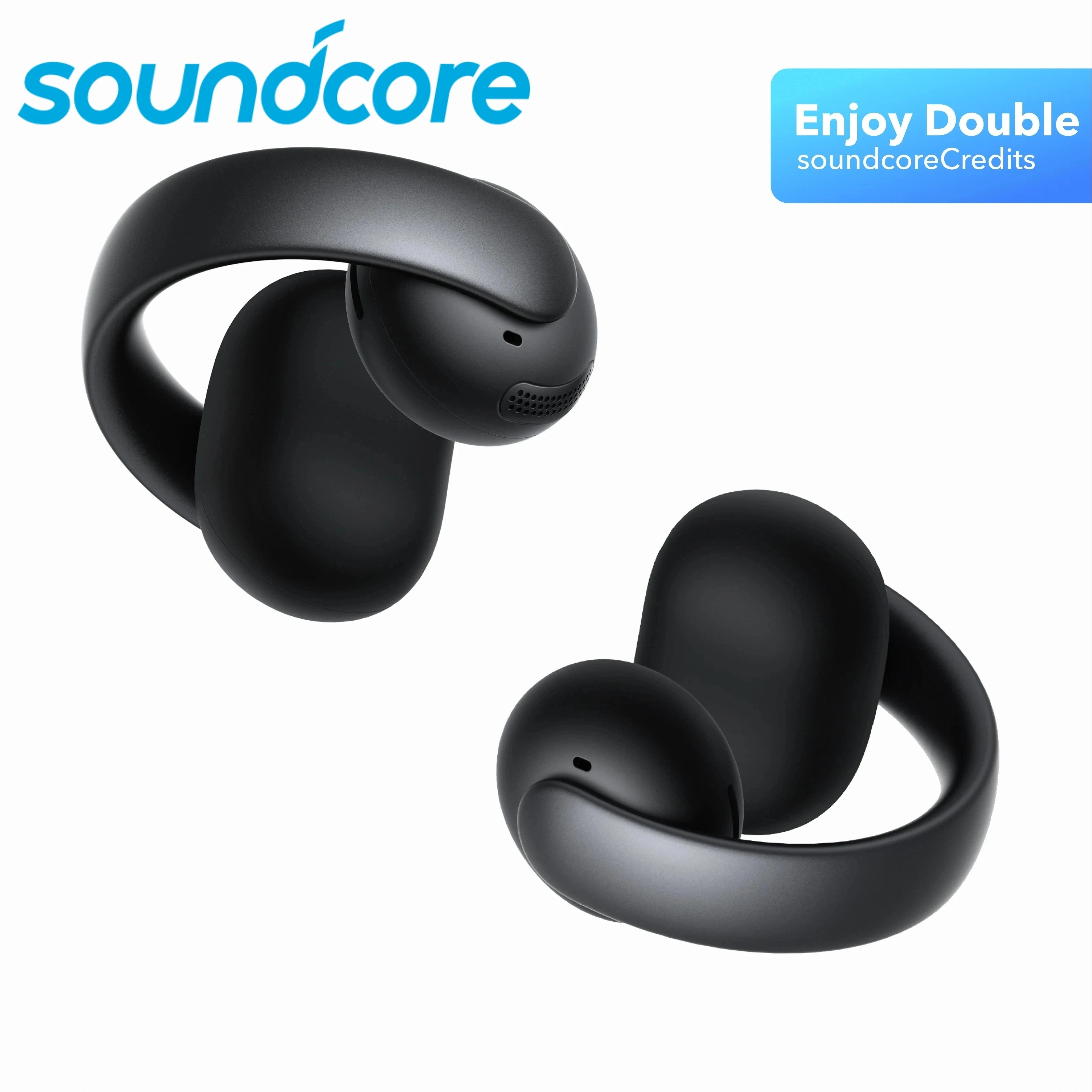 オリジナルAnker Soundcore AeroClip オープン型ワイヤレスBluetooth