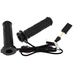 22mm Electric Hot Heated Molded Motorcycle Grips Handle Bar ATV Warmers Motorbike Scooter Handlebar