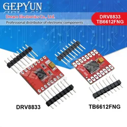 DRV8833 DC Motor Drive Board Module TB6612 Dual Motor Driver board module 1A TB6612FNG L298N for arduino Microcontroller Better