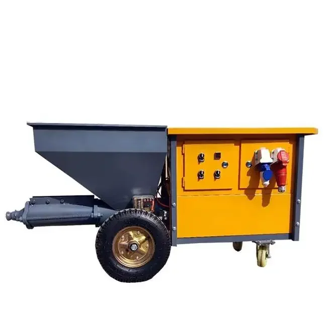 Electric Cement Mortar Spraying Machine 311 511 711 Wall Plastering Sprayer for Building Construction