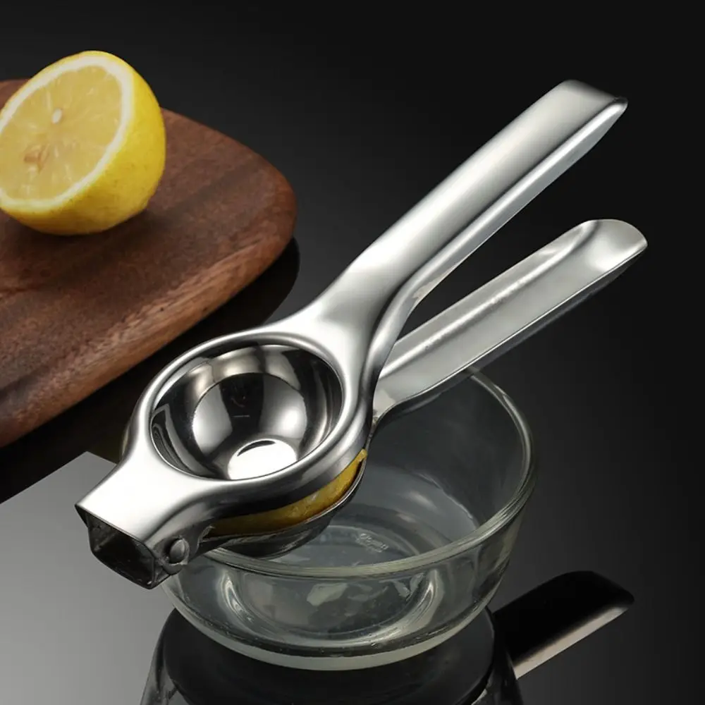 Durable Manual Lemon Squeezer Ergonomic Squeezer Press Manual Juicer Press Machine Stainless Steel Lemon Clip Citrus Pressing