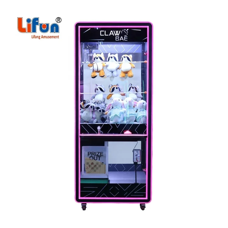 Hot Sale Indoor Cheap Arcade Vending Game Large Size Claw Machine For Adult, Plush Toy Claw Crane Machine With Bill Acceptor