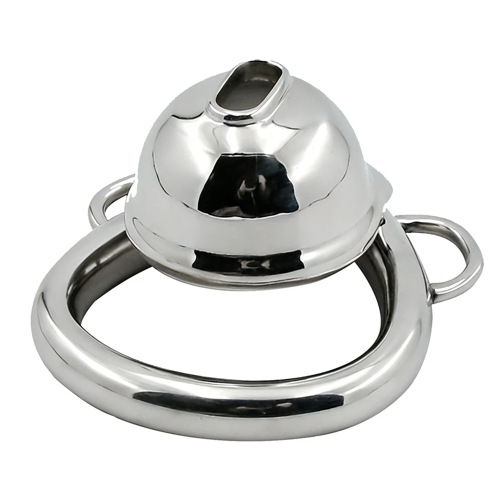 DS customized all inclusive chastity lock metal pa lock chastity belt DS original fun CB puncture birdcage with ears