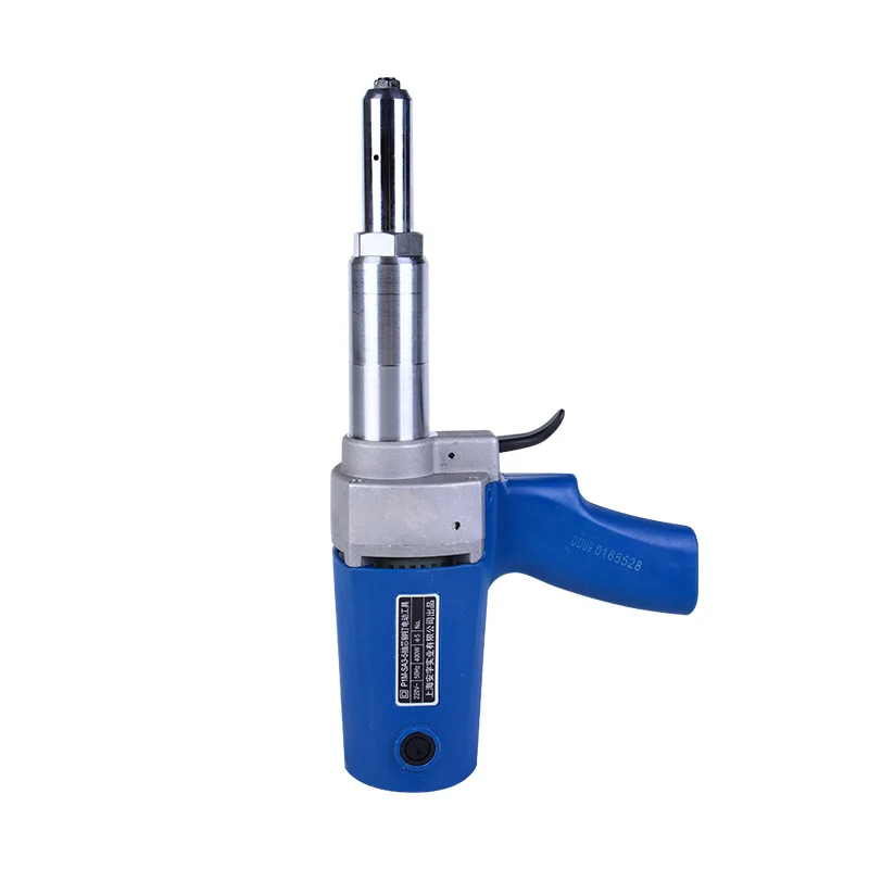 Hand-held electric rivet gun riveting tool Portable stainless steel blind rivet gun equipment plug-in electric rivet gun