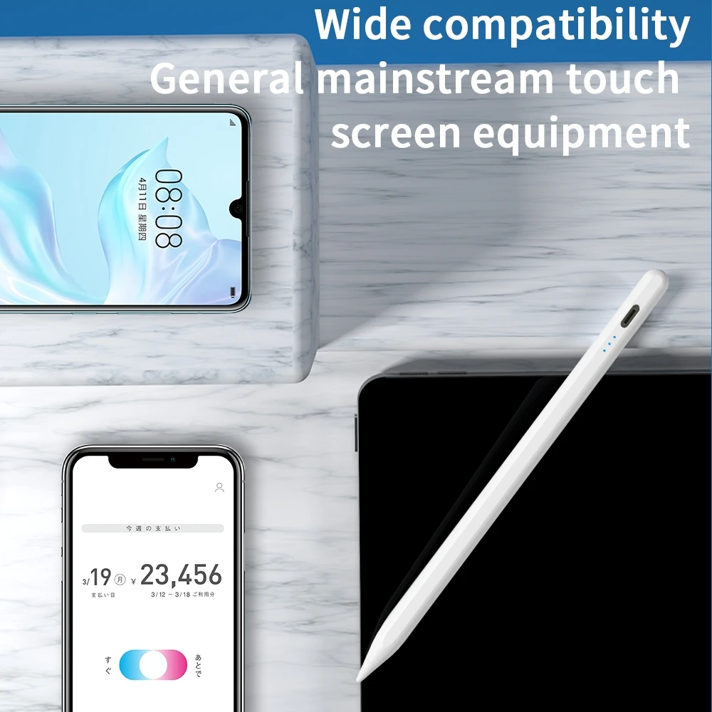 Активный емкостный стилус для IOS Android Совместимый телефон планшет дисплей сенсорный экран ручка рукописное письмо