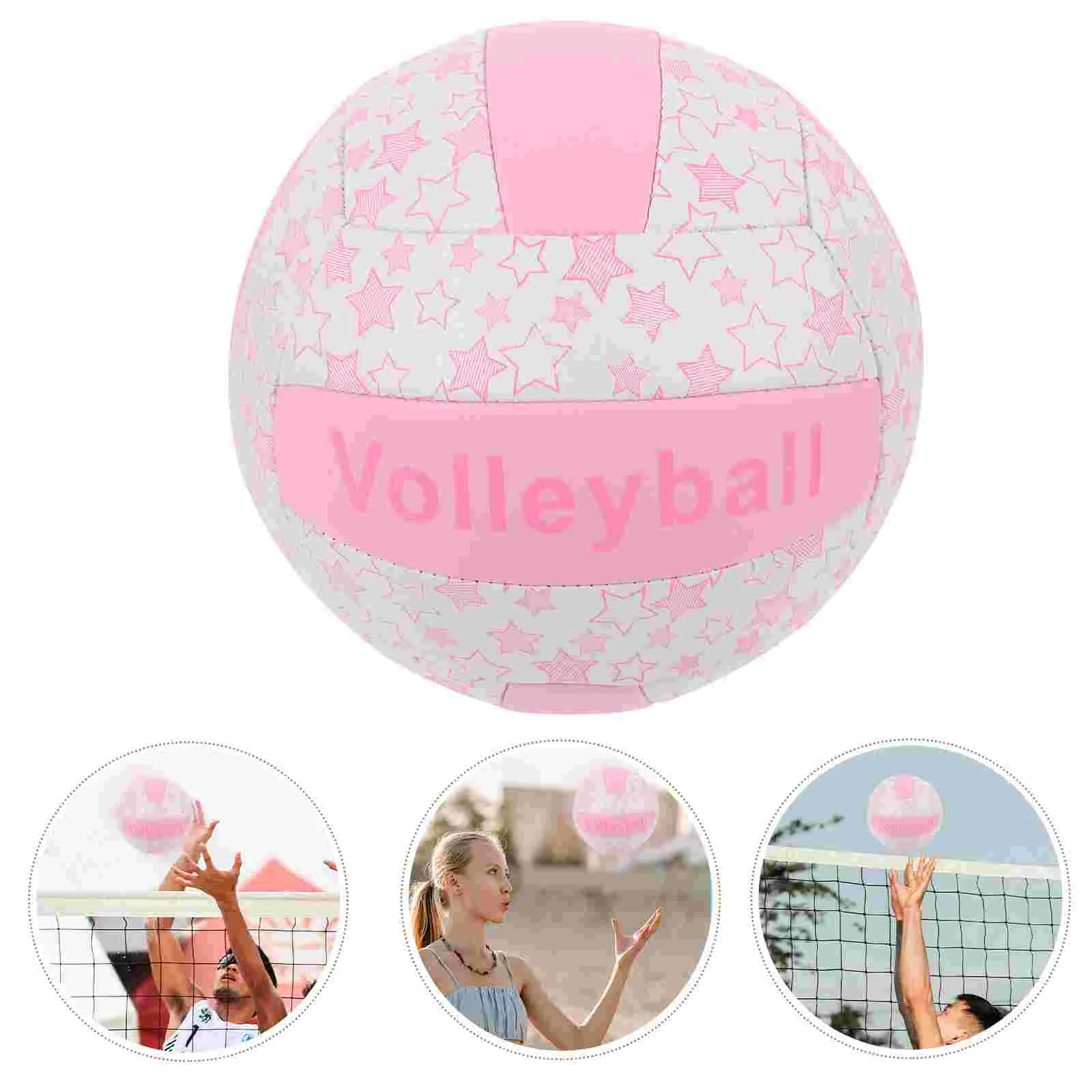 Indoor Volleyball Soft Sports Training Practice Pvc Official Size 5 Inflatable Student