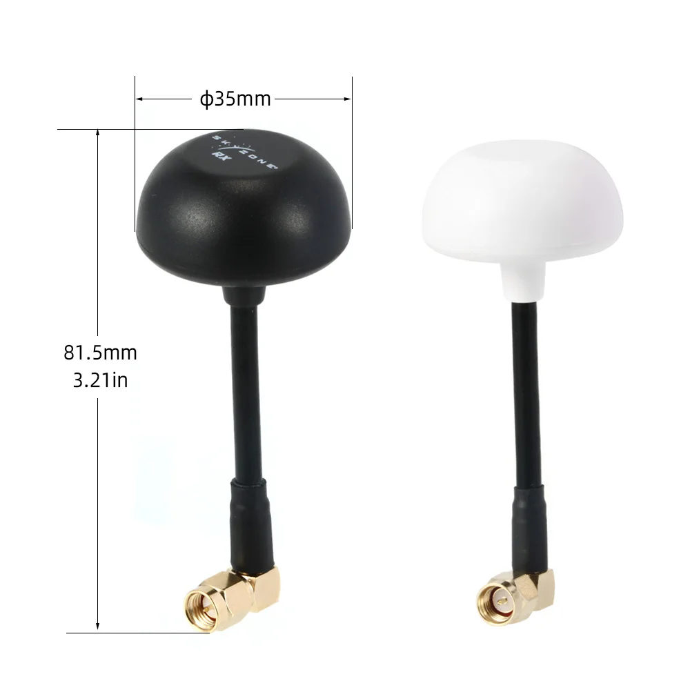 RC FPV Receiver 5.8G 5G 8DBI High Gain Flat Panel & 5.8G Mushroom FPV Antenna for FPV Goggles SKY04X 04O PRO Receiver RC Drones view 5