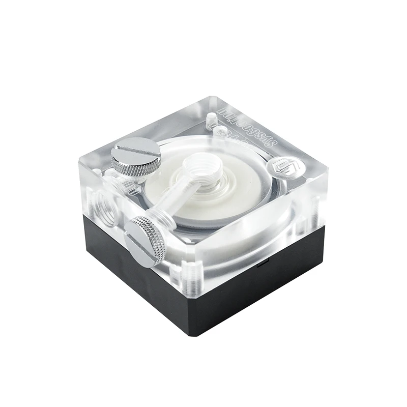Bomba de refrigeración por agua Syscooling P67A DC 12V 450L/H PWM compatible con bomba de refrigeración líquida de PC marcada CE con LED