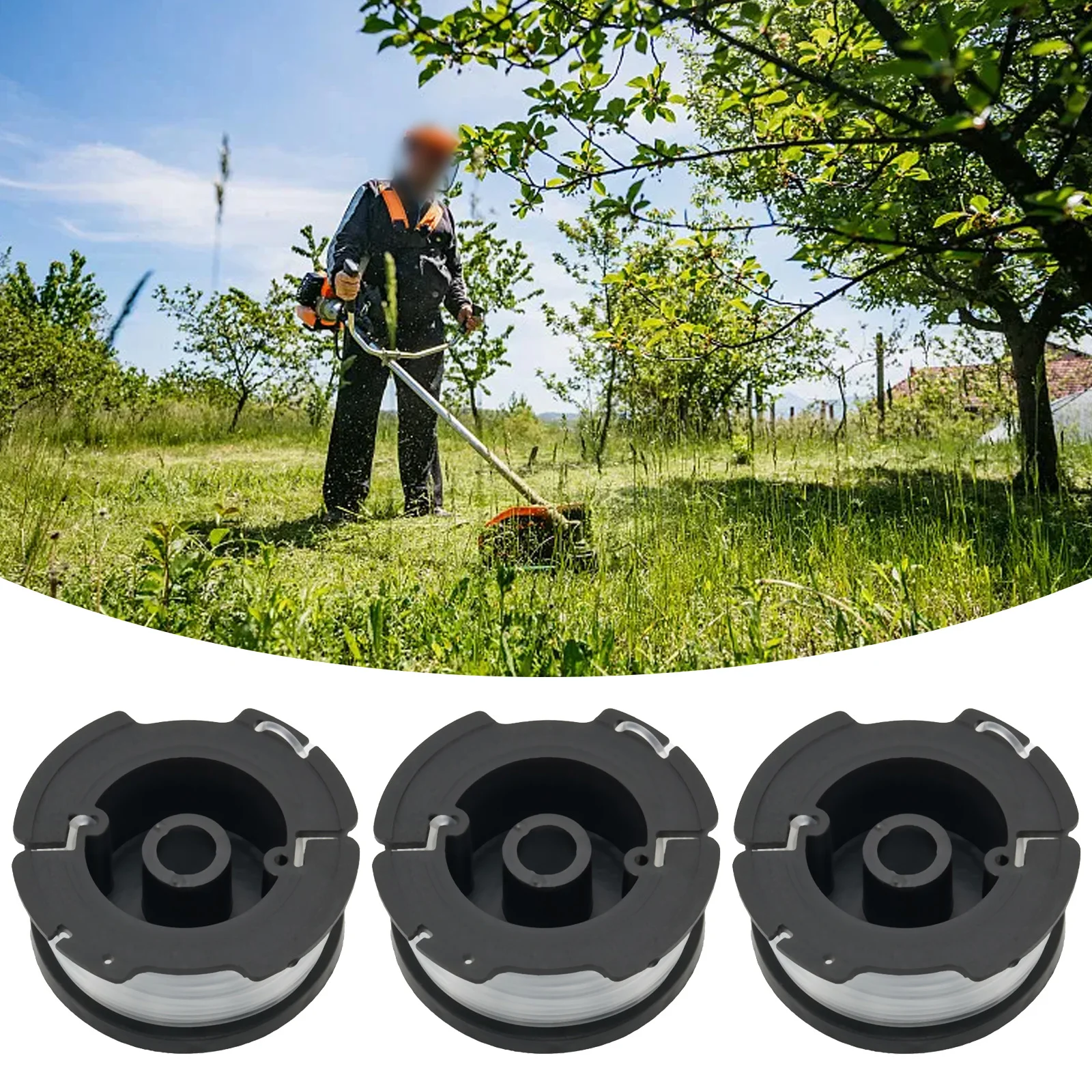 

High Quality New Practical Line Spool Parts Grass Trimmers Replace 3PCS A6485 GL280 GL301 GL425 Accessories Accessory