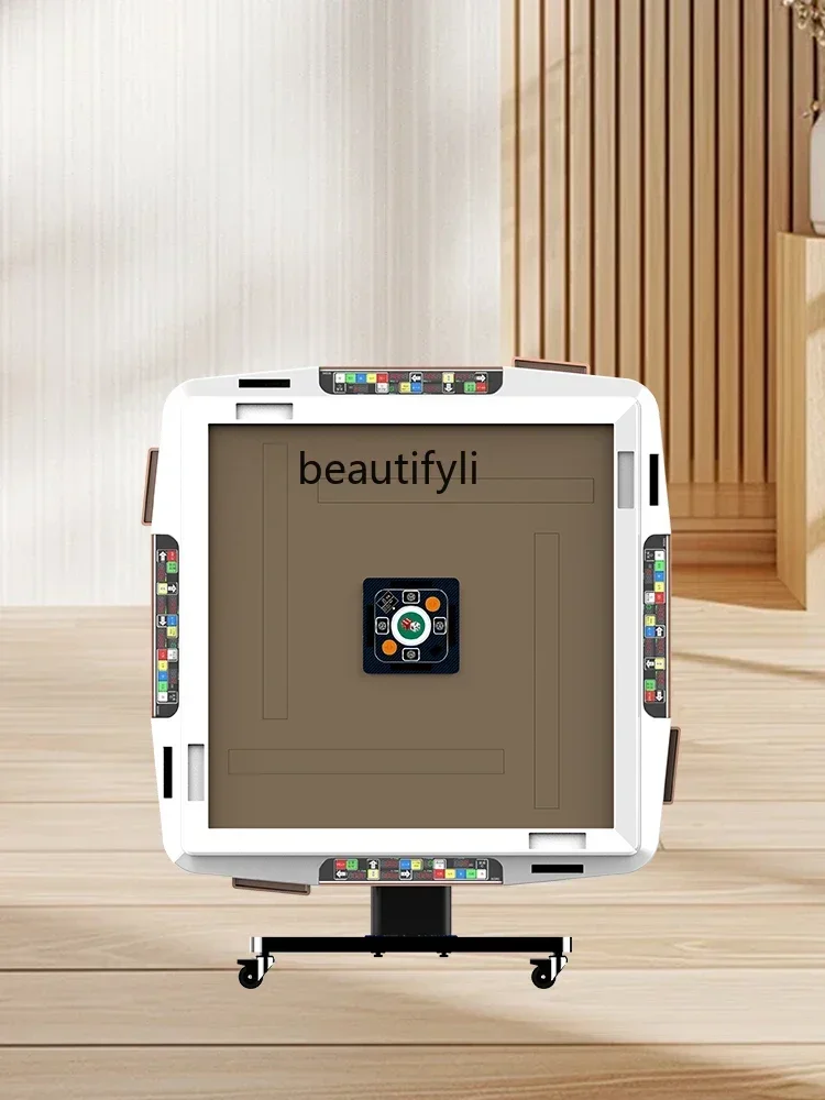 

SS 7304new style Intelligent Scoring Mahjong Machine Automatic Household Multi-Function Folding Mahjong Table New Machine Linen