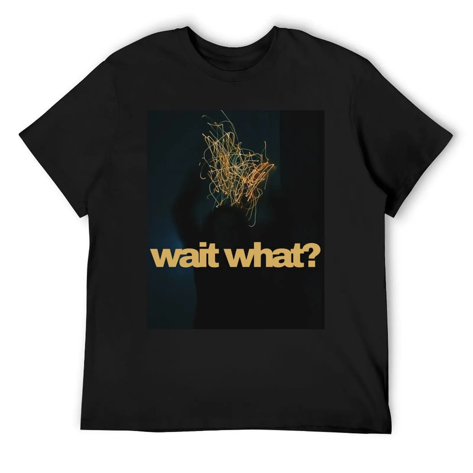 Light Painting of Thoughts (wait what?) T-Shirt oversizeds animal prinfor boys hippie clothes vintage t shirt men