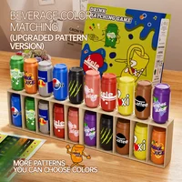 Bottle Guessing Beverage Match Memory Exercise Logical Thinking Reasoning Board Game Interaction Beneficial Intelligence Toy