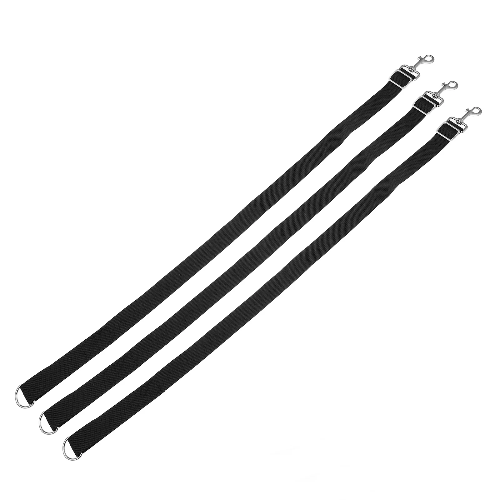 สายรัดถังน้ำม้า 3 ชิ้น ปรับได้ ทำจากไนลอน สำหรับแขวนถังอาหารและน้ำ ใช้ในคอกม้า โรงม้า อุปกรณ์ทดแทนได้