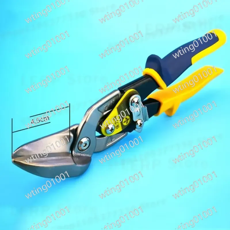 for Industrial 10 Inch Galvanized Sheet Cutter Heavy Duty Stainless Steel Aluminum Shears Offset Scissors Metal Cutting Tool
