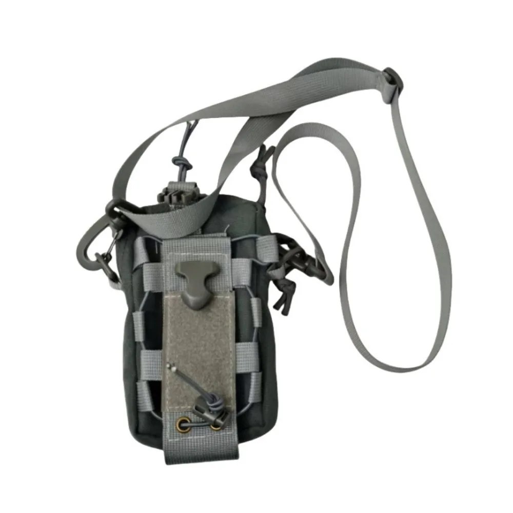 

Поясные сумки на молнии для пеших прогулок, ткань Оксфорд, регулируемый ремень, сумка для бутылки с водой, большая вместимость с ремешком, спортивная сумка для телефона на каждый день