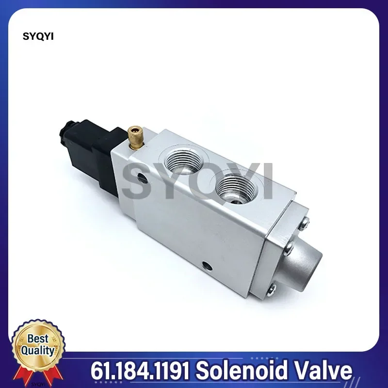 1 Piece  61.184.1191 Solenoid Valve  For Heidelberg SM102 CD102 PM52 SM74 M4.335.001 61.184.1191 Printing Machine