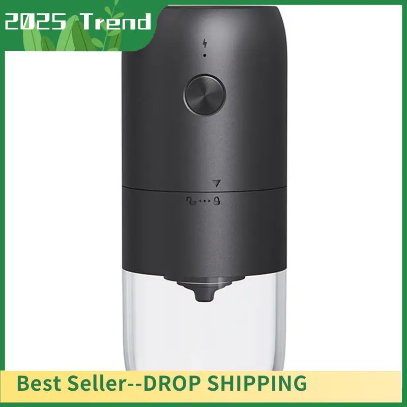 

1 PCS Spice Grinder USB Rechargeable Coffee Bean Grinder With Removable Bowl,Coffee Bean Grinder With Brush,