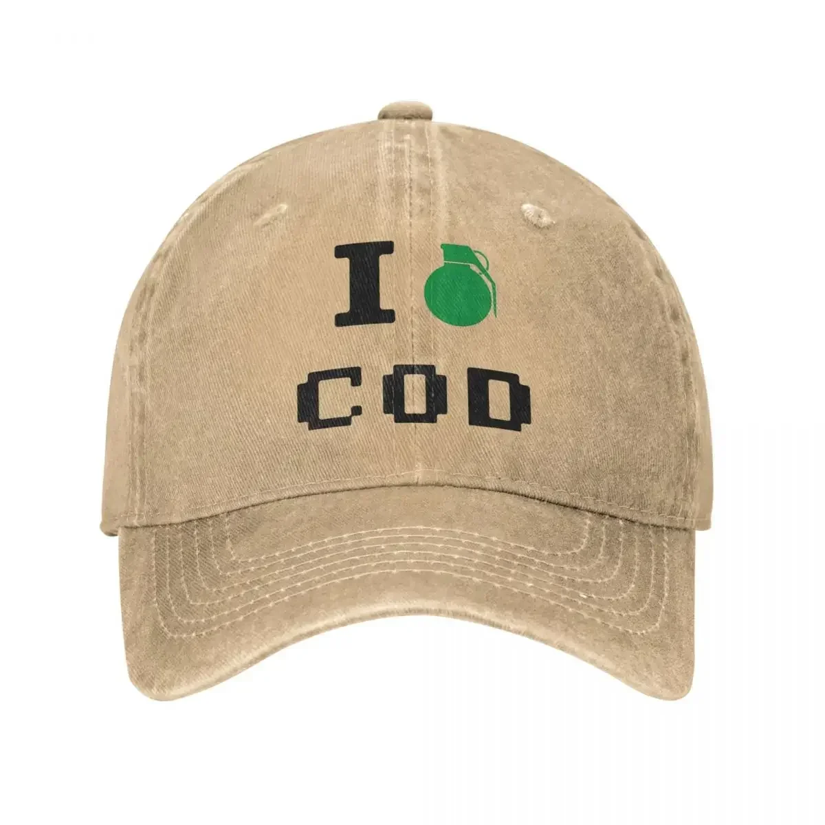 COD Game Baseball Caps Hats I Love Dad Hat For Man Peaked Cap Sun Shade