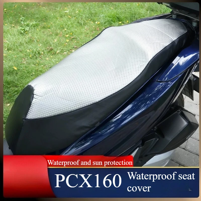 For HONDA PCX160 modification accessory seat cover for sun protection, heat insulation and breathability. seat cover accessories