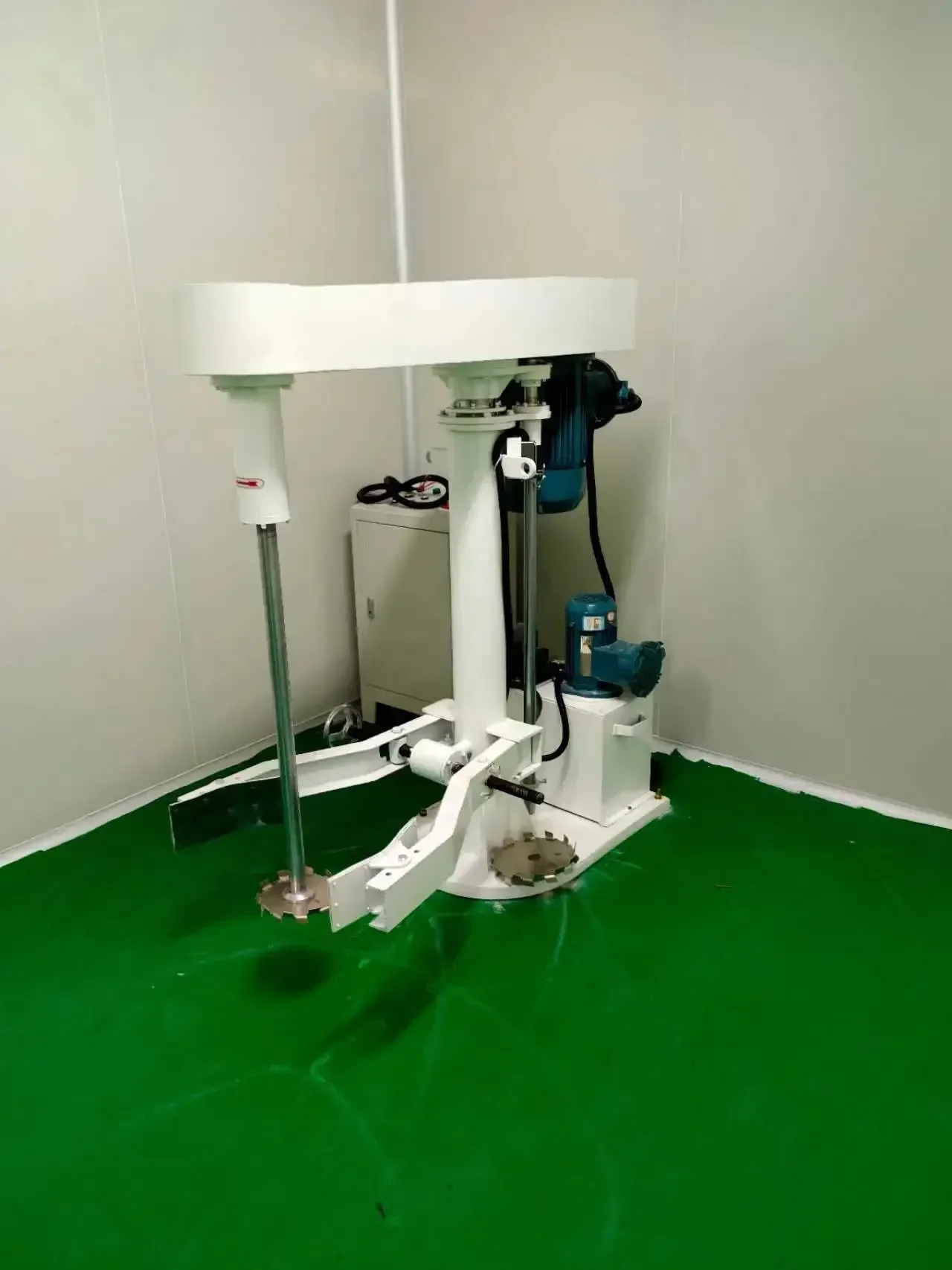 Hydraulic Lift Mixer High-speed Mixing Machine Paint Dispersion Machine Pigment and Ink Disperser. Chemical Mixing Machine