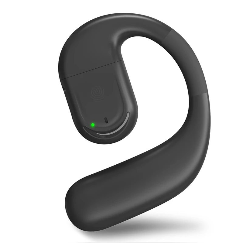 Nuevos auriculares inalámbricos Business 180 °   Giratorio Bluetooth 5. 4 Auriculares con gancho para la oreja Conucción de aire Control táctil Deportes Hifi