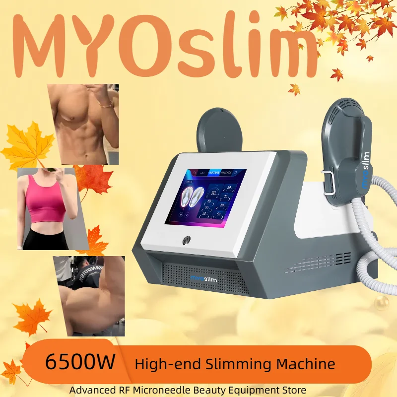 

Ultimate MYOSLIM Ultra NEO: 15T EMS Machine for Fat Burning Muscle Toning Butt Lift at Home - Fast Results.