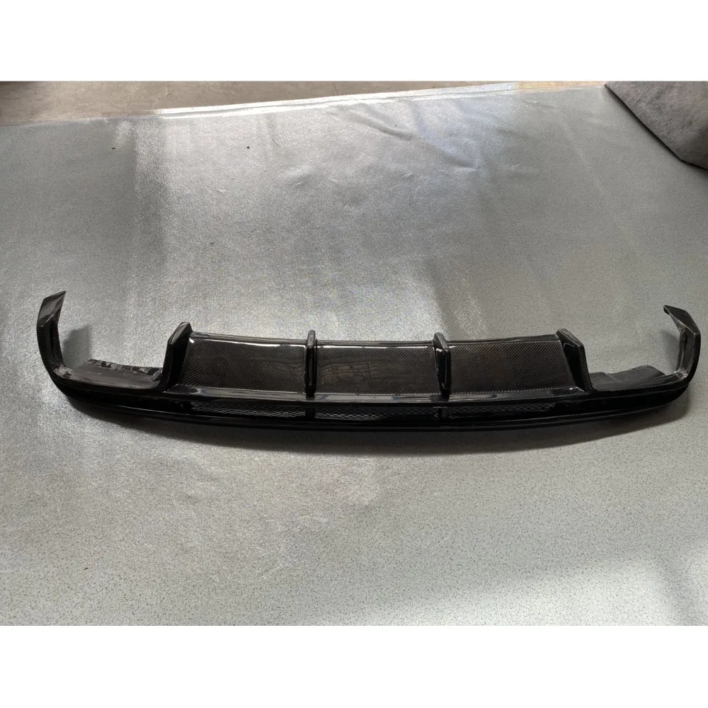 

Carbon Fiber Rear Bumper Diffuser Spoiler for Benz S Class W217 C217 S63 S65 For AMG Coupe 2014-2019 Back Bumper Guard Protector