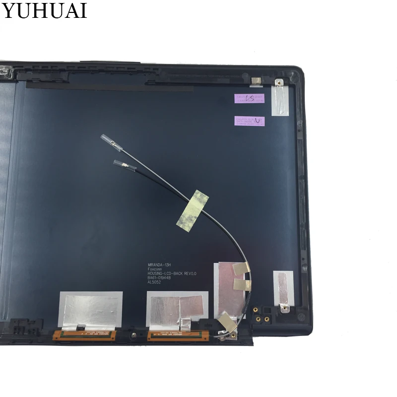 Imagem -04 - Lcd Capa Traseira para Samsung 740u3e 730u3e Np740u3e Np730u3e Lcd Capa Superior Ba7504438a Ba75-04438b sem Toque 90 Novo