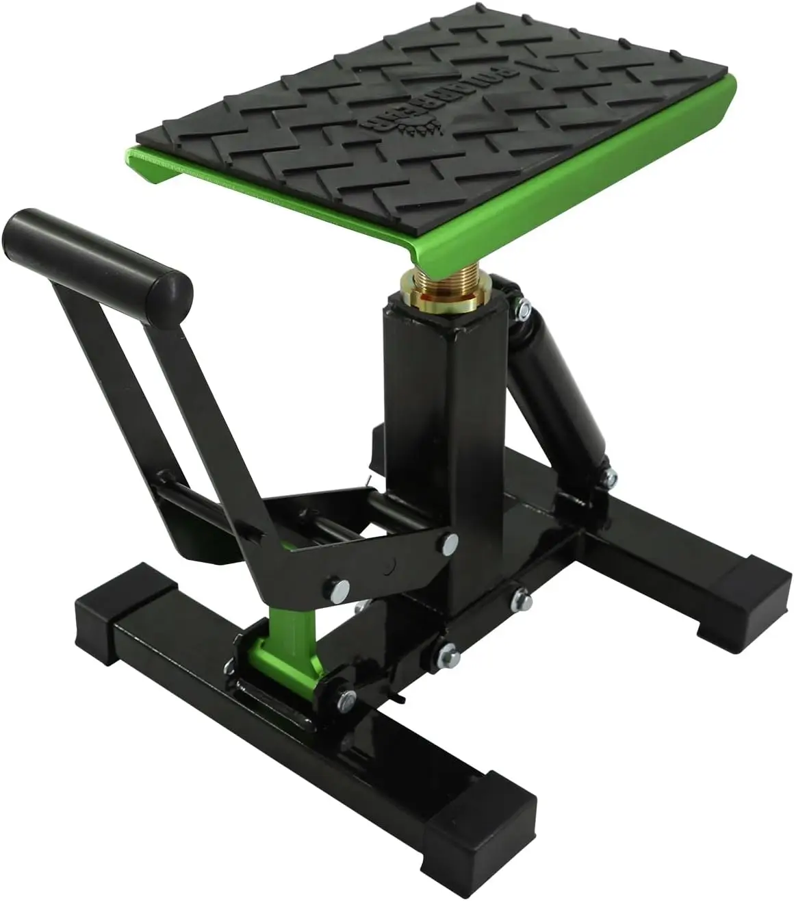 

Hydraulic Motorcycle Lift Stand, 1200Lbs Capacity, Adjustable Height for Dirt Bike Maintenance (Green)