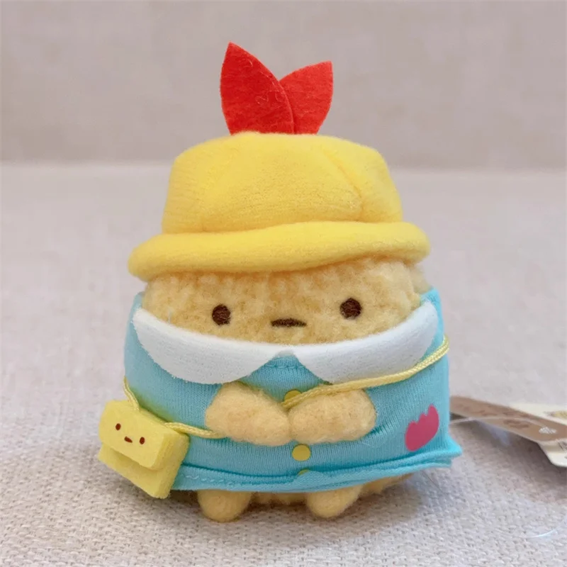 Sumikko Gurashi Fried Shrimp Plush Toy Kindergarten Series Cute Kawaii Mini Stuffed Animals Kids Toys for Girls Children Gifts