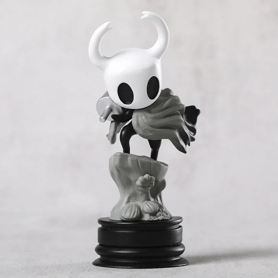 Hollow Knight -10CM Little Knight Model Anime Buatan Tangan, Aksesori Game, Sasis, Buatan Tangan, Patung