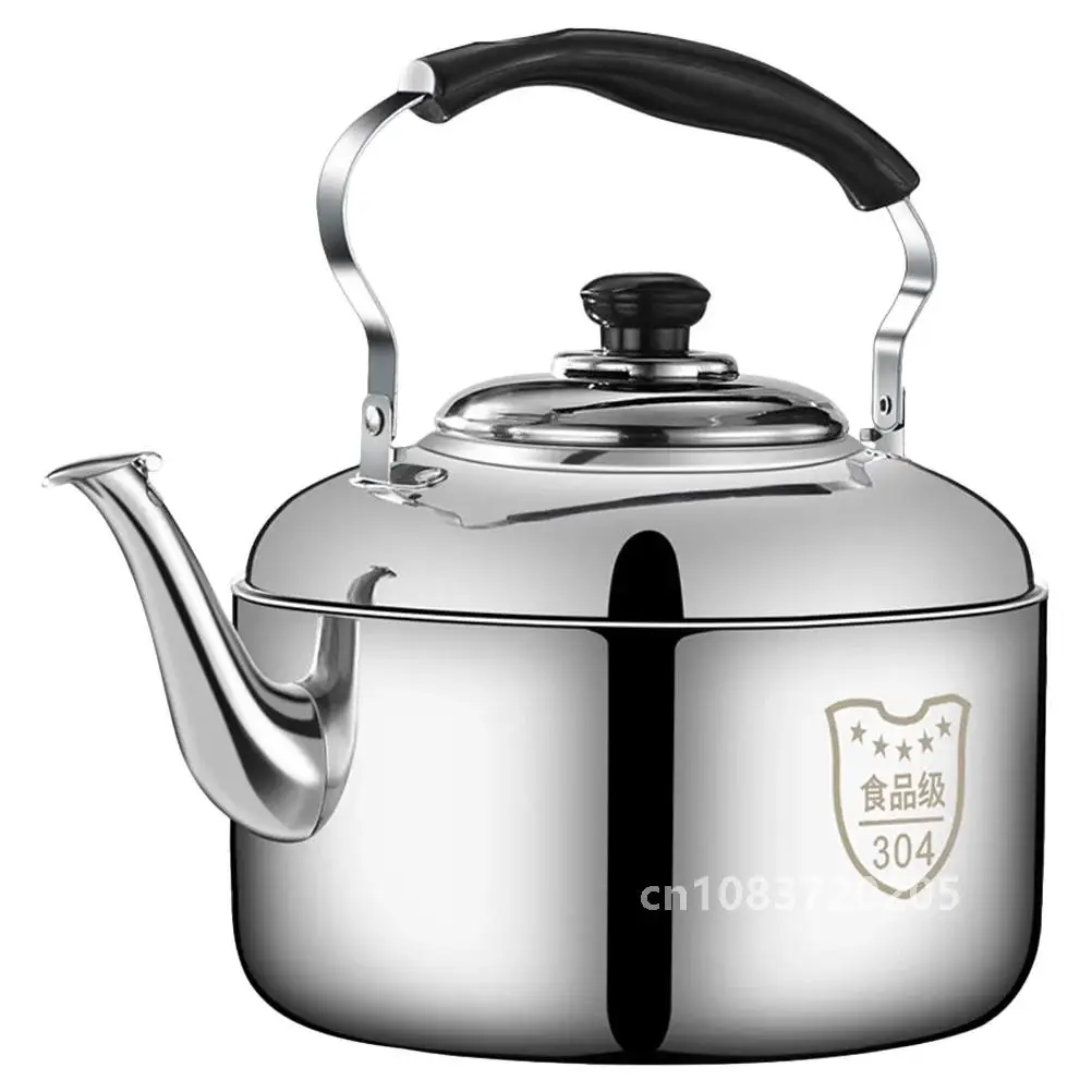 

4/5/6l Stovetop Whistling Teapot Stove Top Whistling Tea Kettle Stainless Steel Teapot Large Capacity Tea Kettle Pot