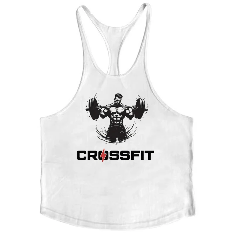 

Мужская приталенная майка для фитнеса из чистого хлопка, мягкая спортивная майка без рукавов, рубашка-стрингер для бодибилдинга для интенсивных тренировок