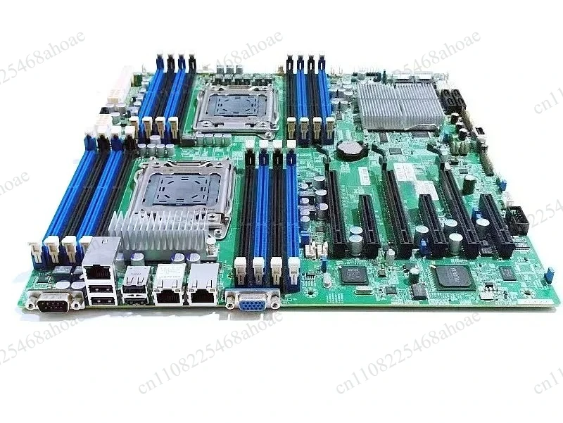 Used X9DR3‑F X9DRI‑F Server Mainboard C602 Chipset Dual‑Channel M.2 Support E5‑2696V2 Processor