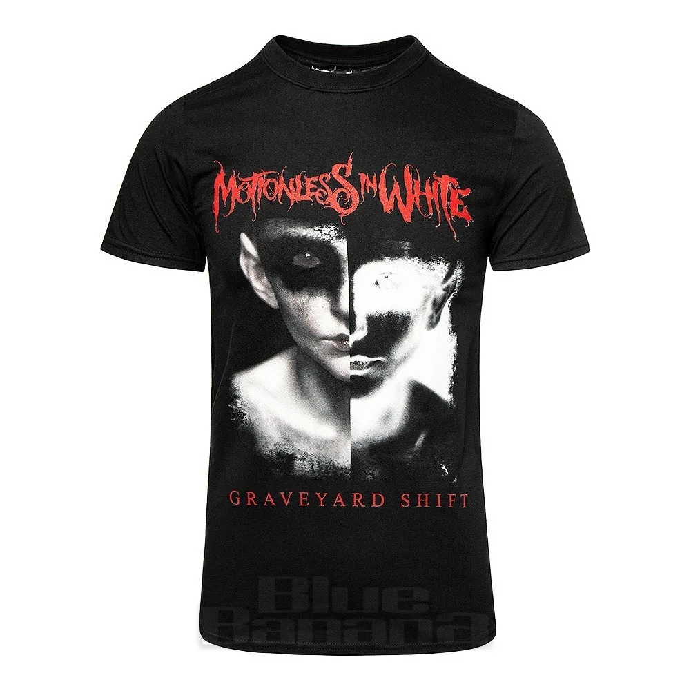 Motionless In White Band Graveyard Shift Cotton Black S to 5XL Shirt