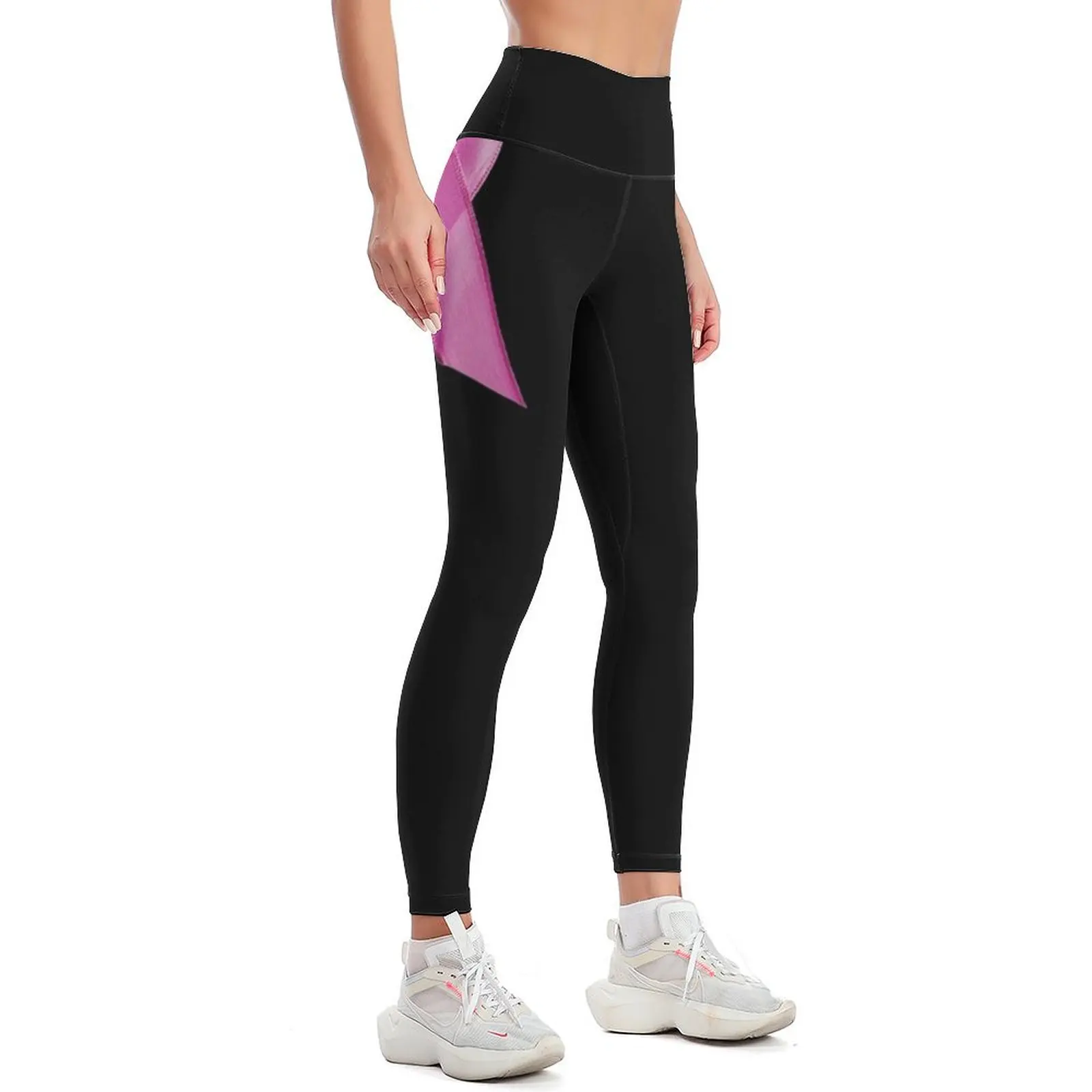 Pink Ribbon Breast Cancer Awareness - Hope Leggings joggers for gym womans Womens Leggings