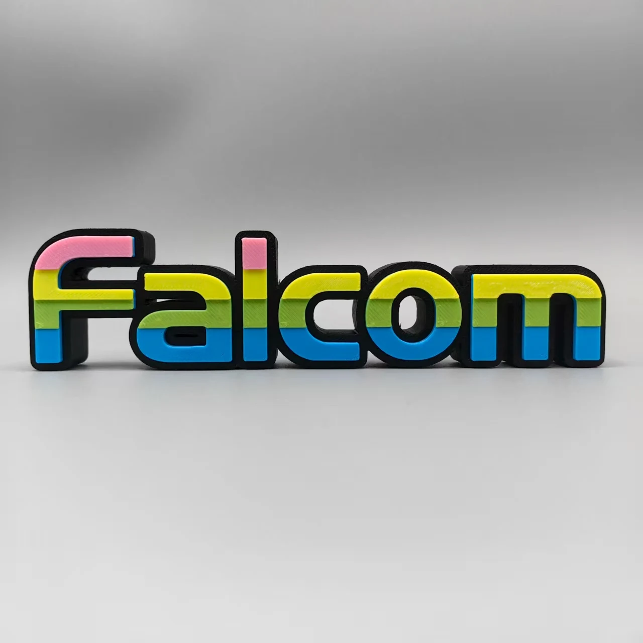 Falcom Ys & Trails Series Game Company 3D Font Standing Plaque, Logo & Nameplate Decoration